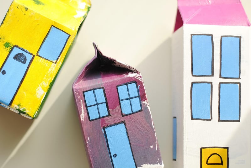 Recycled art projects
